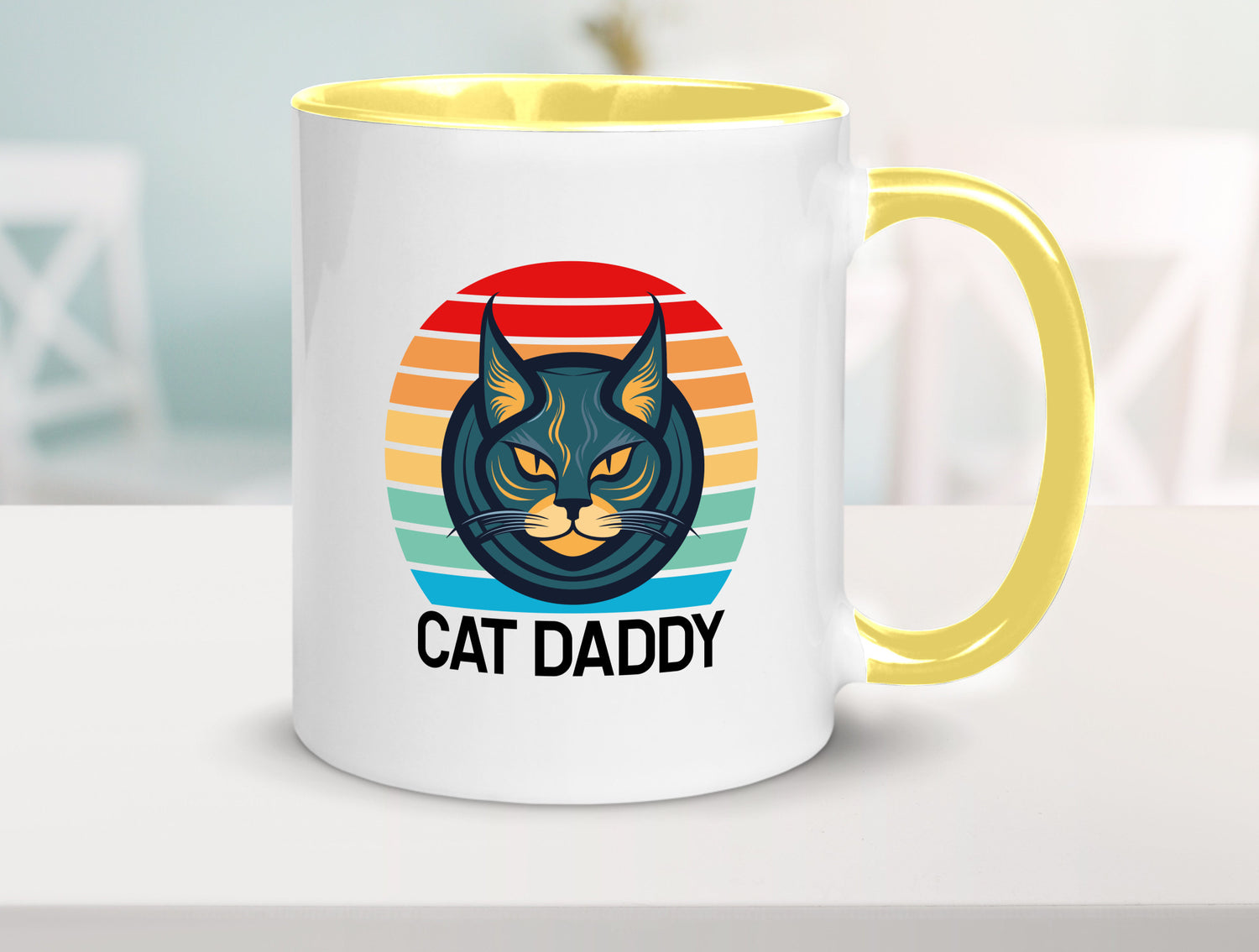 Cat Daddy | Katzenpapa niedliche Katze Tierliebhaber lustiger Spruch Geschenk