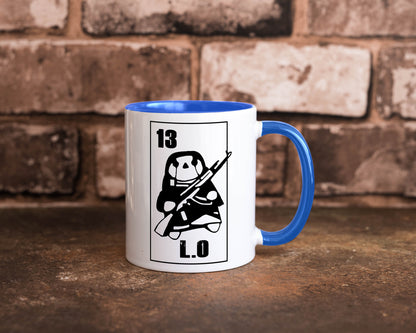 13 L.O lustiger Spruch Geschenk Humor Geschenkidee Tasse