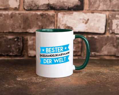 Bester Einzelhandelskaufmann | Einzelhandel Geschenk Humor Geschenkidee Tasse