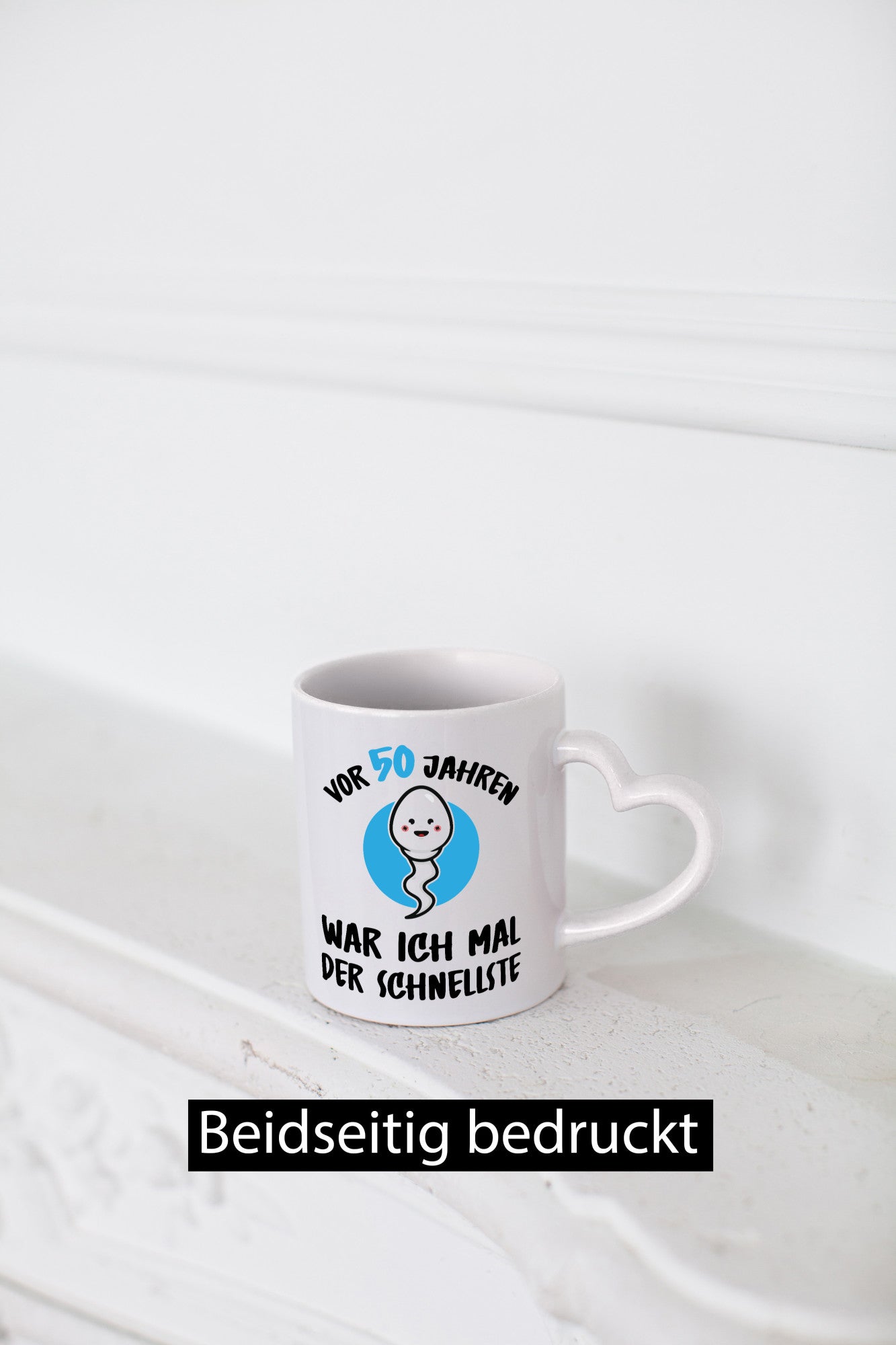 Vor 50 Jahren war ich mal der Schnellste | Schwanger Geschenkidee Humor Tasse