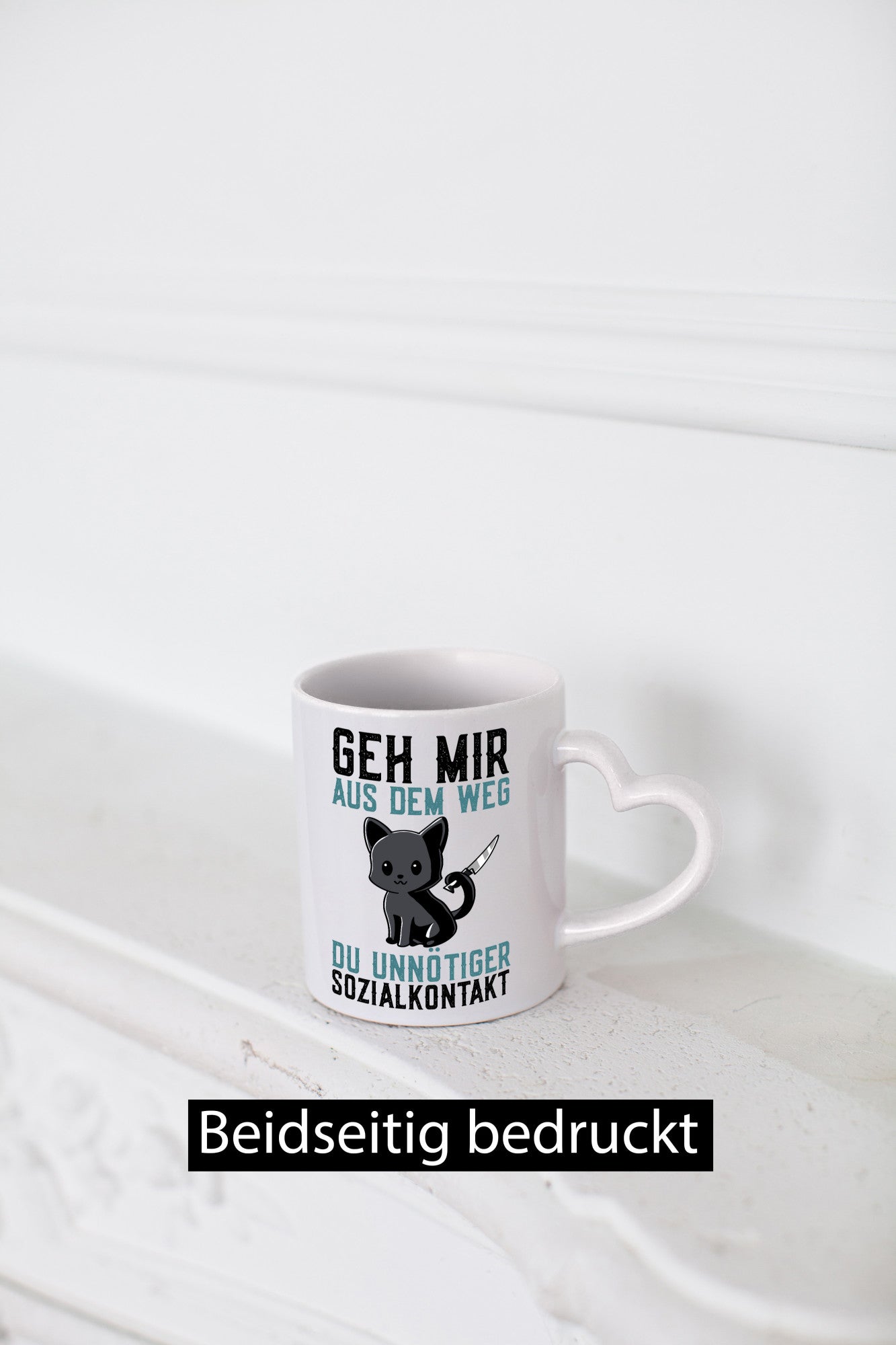 Geh mir aus dem Weg | Wütende Katze Unnötig Humor Tierliebhaber Geschenkidee