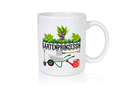 Gartenprinzessin | Gärtnerin Gartenliebhaber Geschenk Humor Geschenkidee