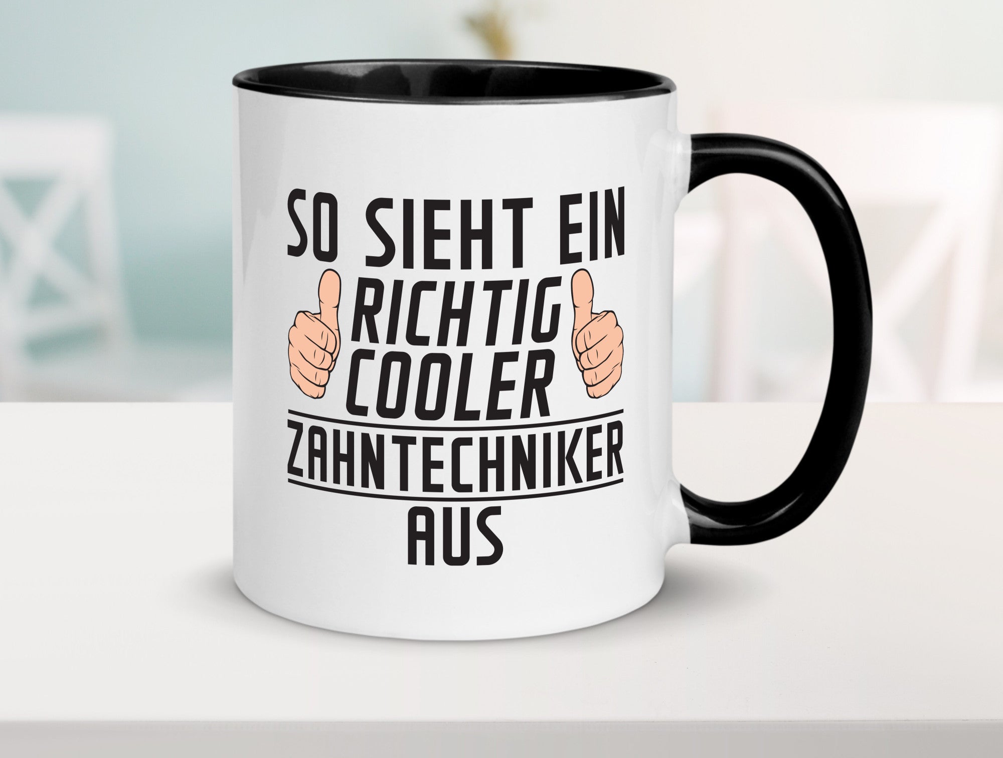 Richtig Cooler Zahntechniker | Zahnmedizin Geschenkidee Humor Tasse