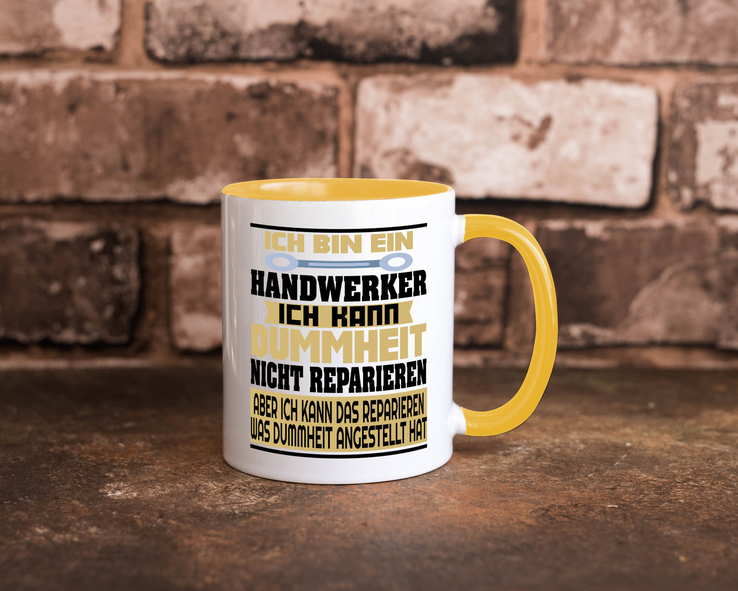 Ich bin Handwerker | Dummheit Schlechte Arbeit lustiger Spruch Geschenk