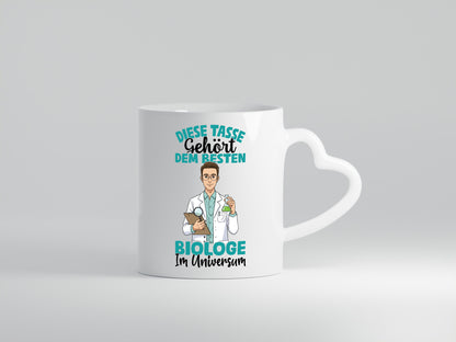Im Universum: Biologe | Biologie Naturforscher Humor Geschenkidee Tasse