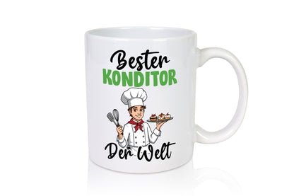 Bester Konditor | Konditorei v2 Humor Geschenkidee Tasse