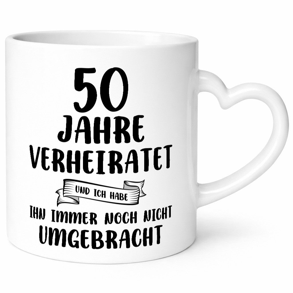 50 Jahre Verheiratet, immer noch am Leben! Humor Geschenkidee Tasse