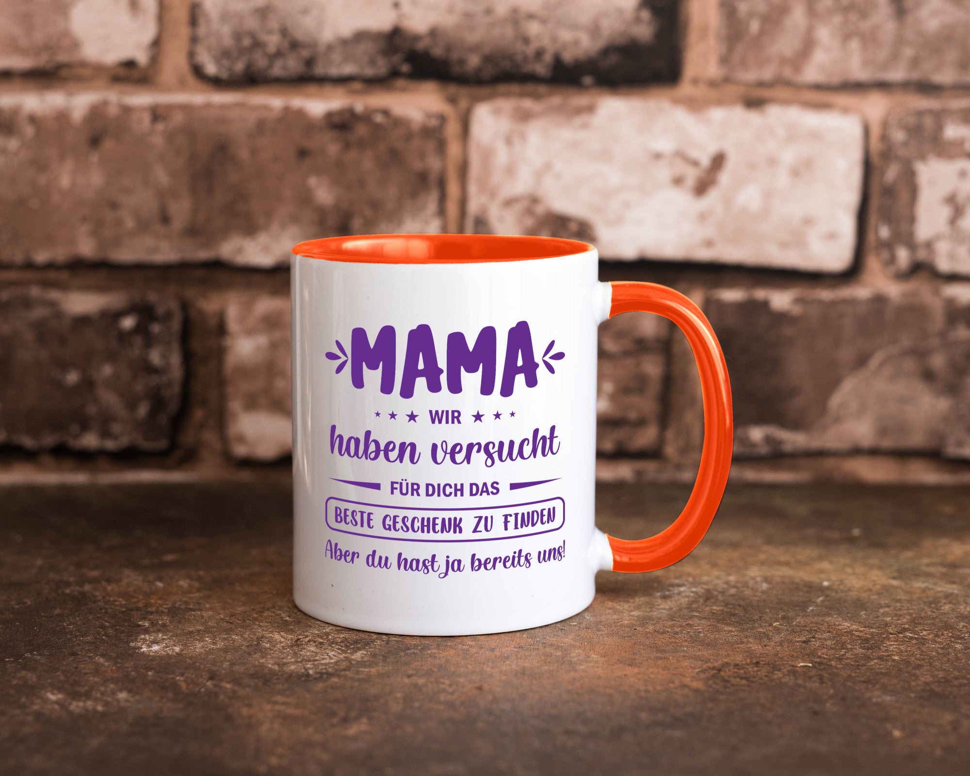 Perfekte geschenk | du hast ja bereits uns Muttertag lustiger Spruch Familie