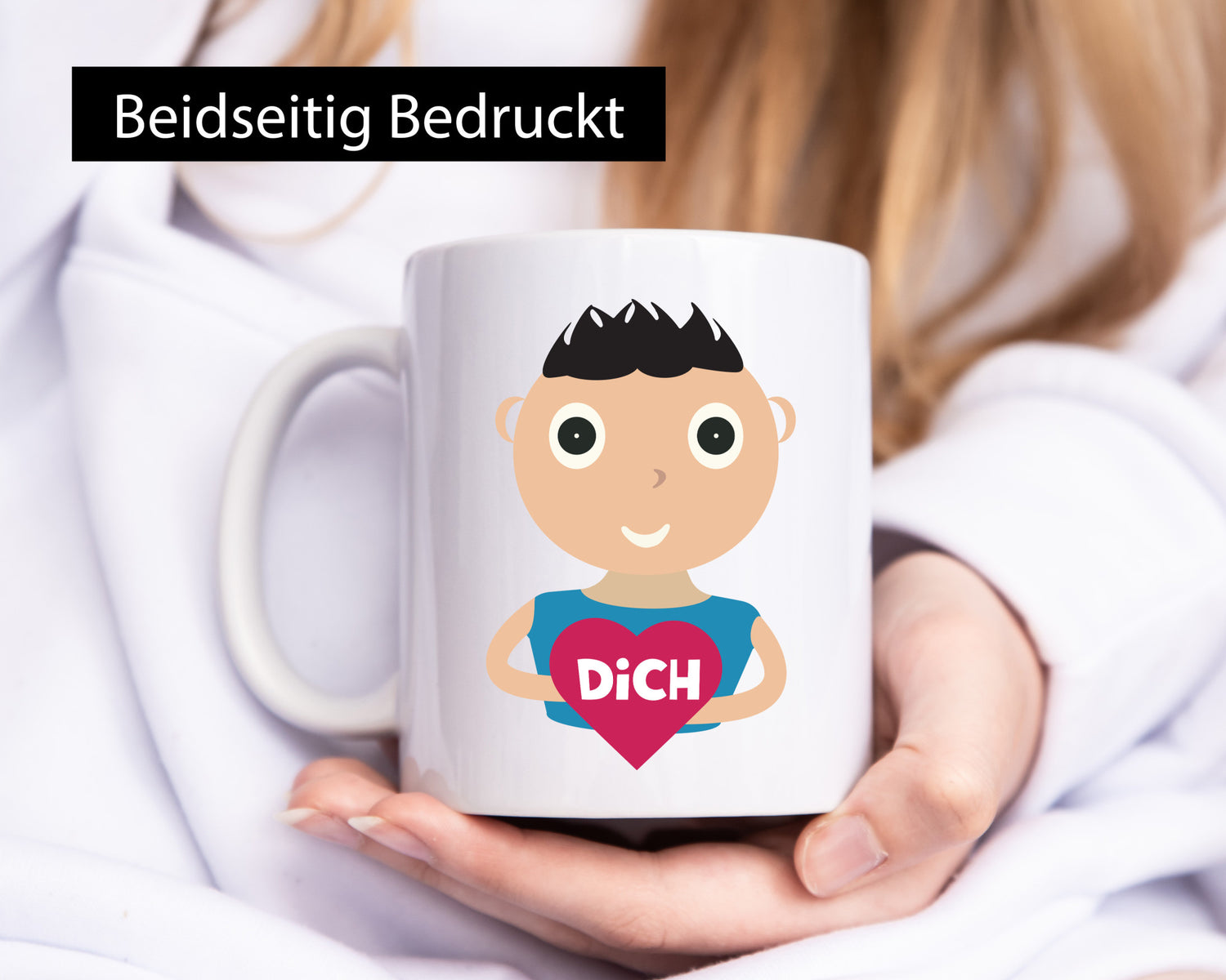 Liebe dich | Beziehung für immer zusammen Geschenkidee Humor Tasse