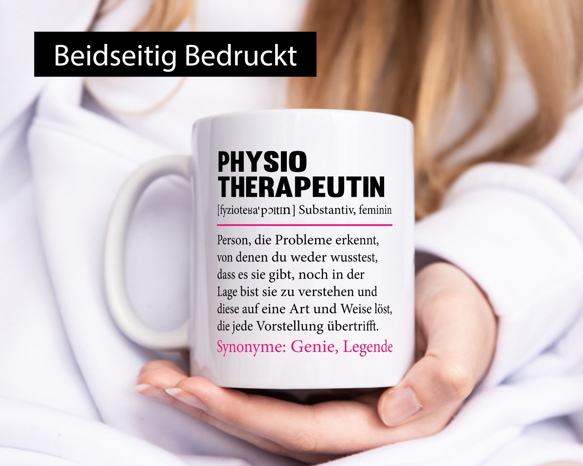 Physiotherapeutin | Beruf Spruch Geschenk Arbeit Kollegen Büro lustiger Tasse