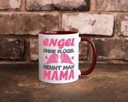 Mama Engel Humor Familie Geschenkidee Tasse