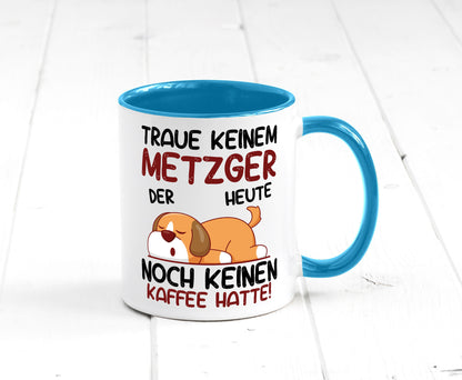 Traue keinem Metzger | Fleischer Metzgerei lustiger Spruch Geschenk Humor