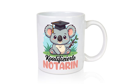 Koalifizierte Notarin | Juristin Geschenkidee Humor Tasse