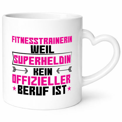 Superheldin Fitnesstrainerin | Trainerin Sport Geschenk Humor Geschenkidee