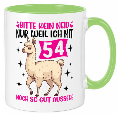 54. Geburtstag | 54 Jahre Lama gut aussehen Geschenk Geschenkidee lustiger