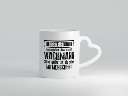 Neuste Studien: Wachmann | Wachpersonal Nachtwächter Humor Geschenkidee Tasse