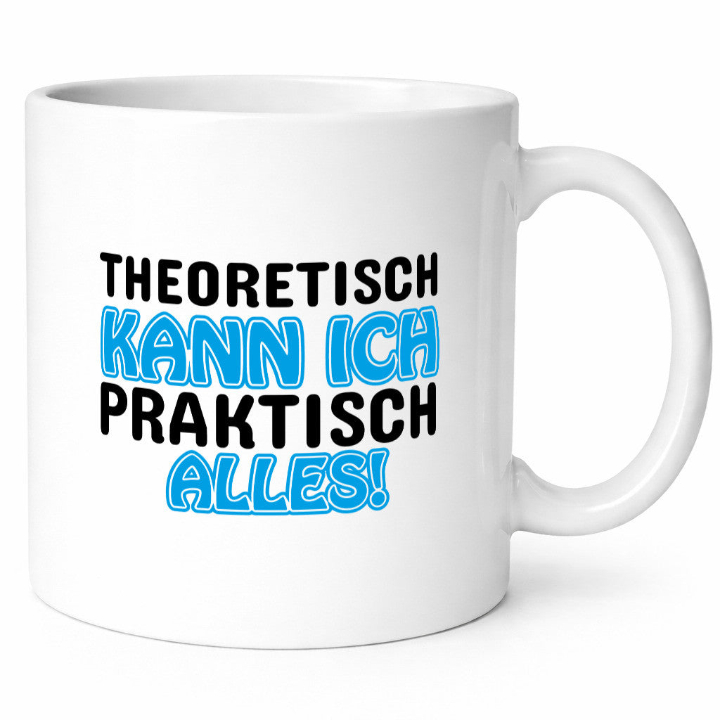 Ich kann alles lustiger Spruch Geschenk Humor Geschenkidee Tasse
