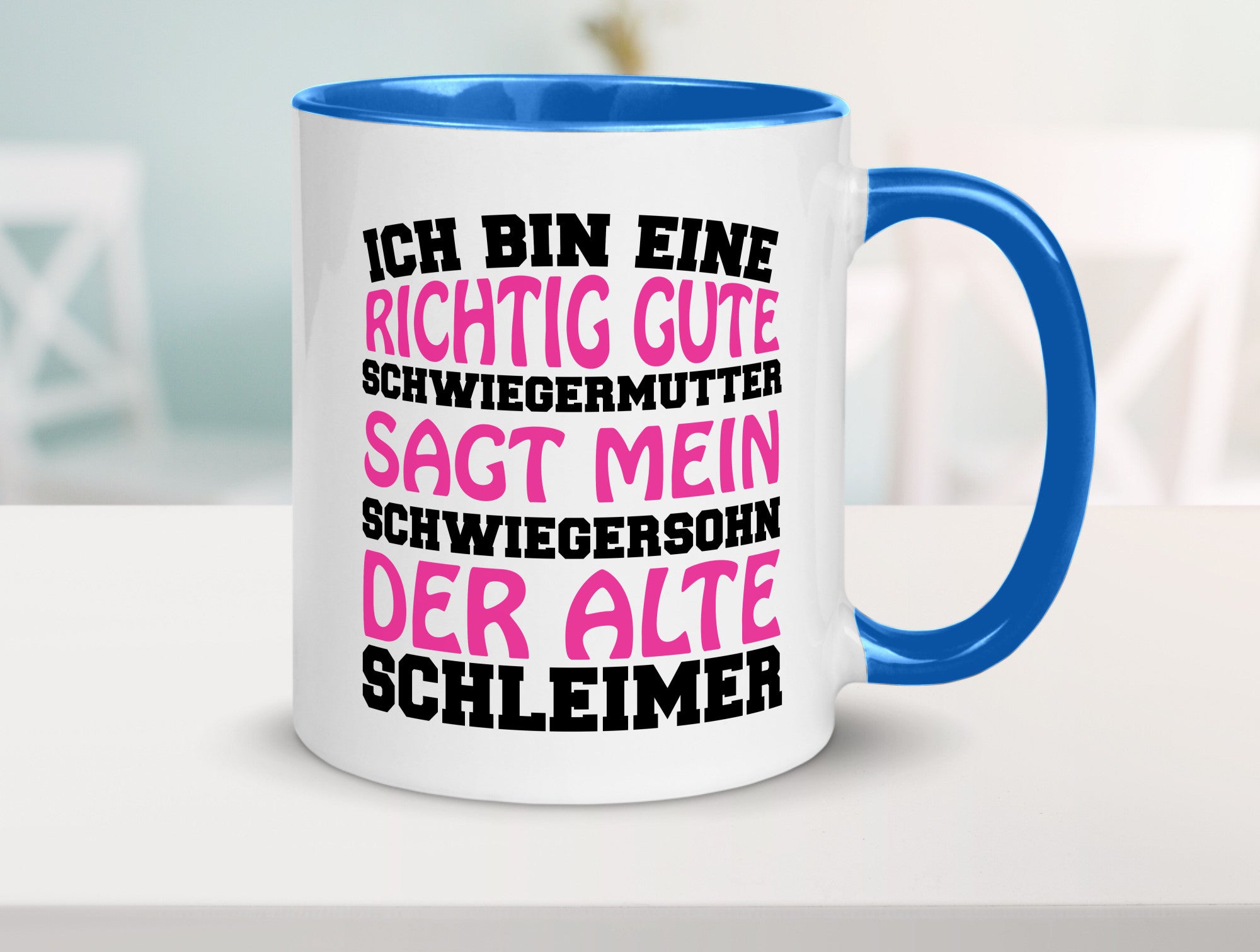 Gute Schwiegermutter lustig Familie Geschenkidee Geschenk Tasse