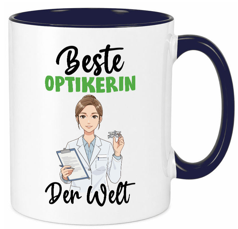 Beste Optikerin | Augenoptik v2 Geschenk Humor Geschenkidee lustiger Spruch