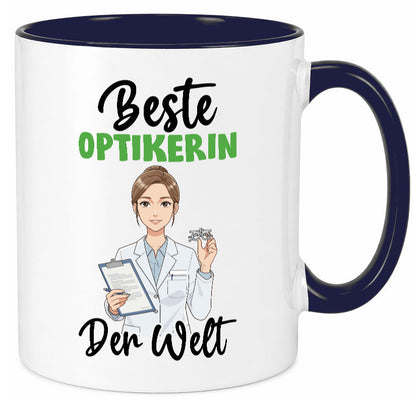 Beste Optikerin | Augenoptik v2 Geschenk Humor Geschenkidee lustiger Spruch