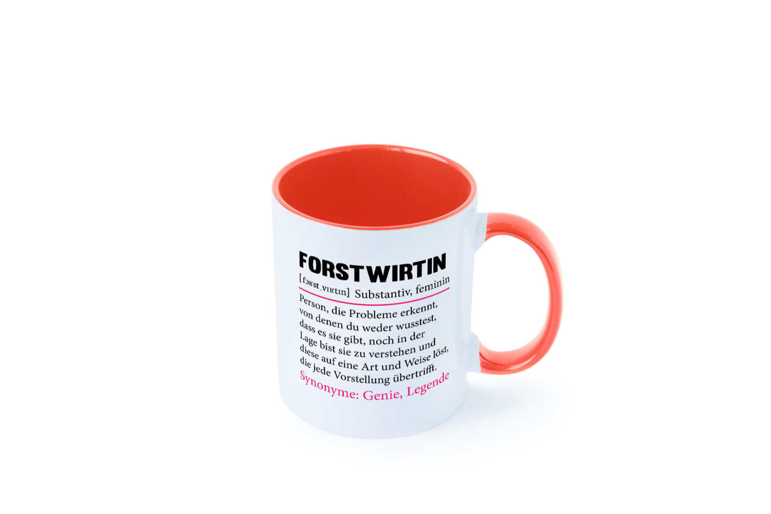 Forstwirtin | Beruf Spruch Forst Wirtin Humor Arbeit Kollegen Büro Geschenkidee