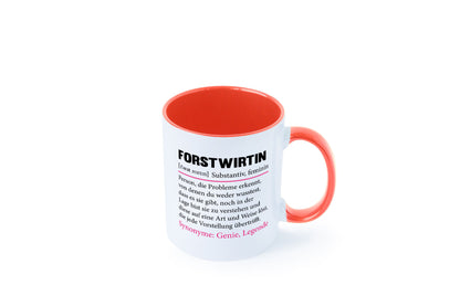 Forstwirtin | Beruf Spruch Forst Wirtin Humor Arbeit Kollegen Büro Geschenkidee