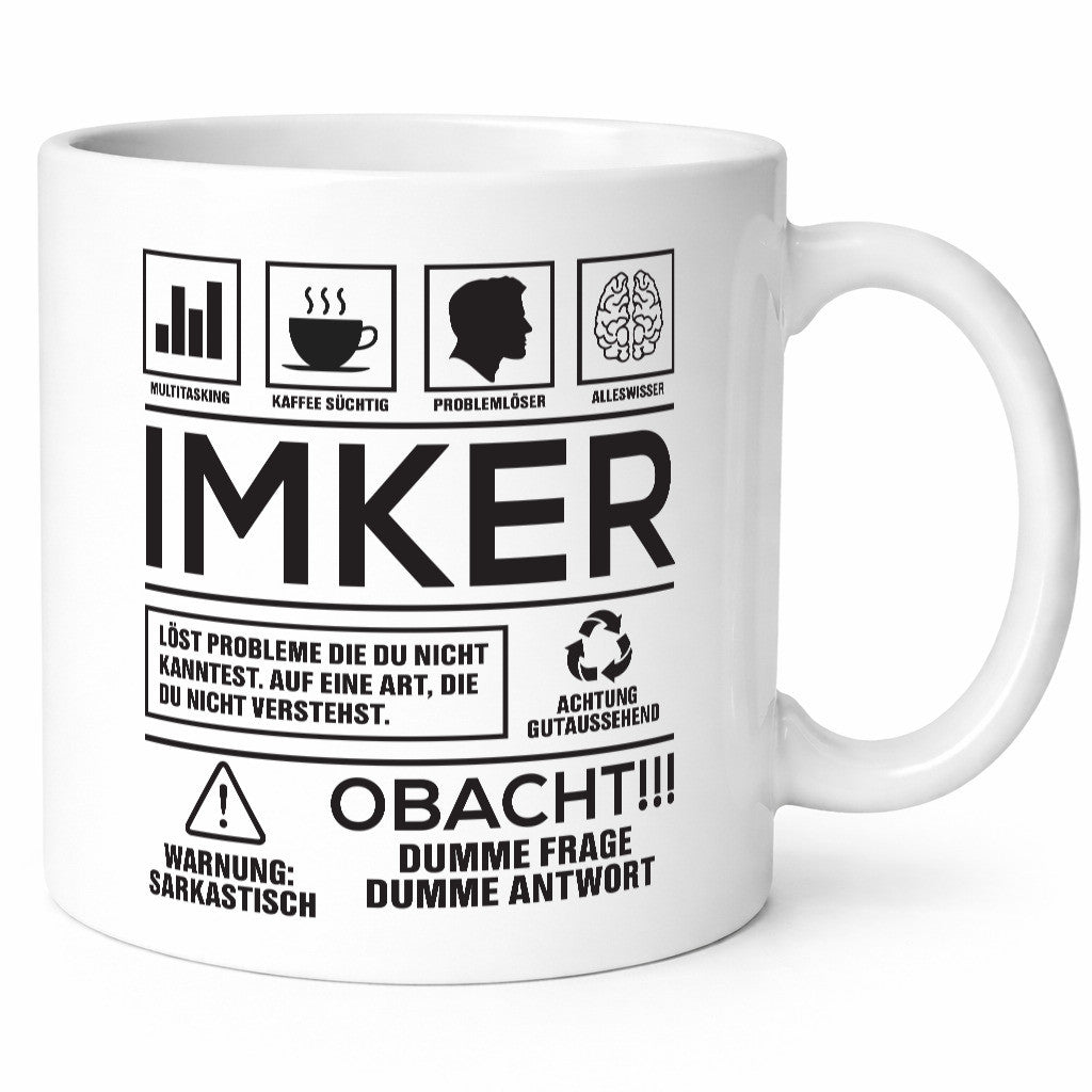 Achtung Probleme Imker | Imkerei Geschenk Humor Geschenkidee lustiger Spruch