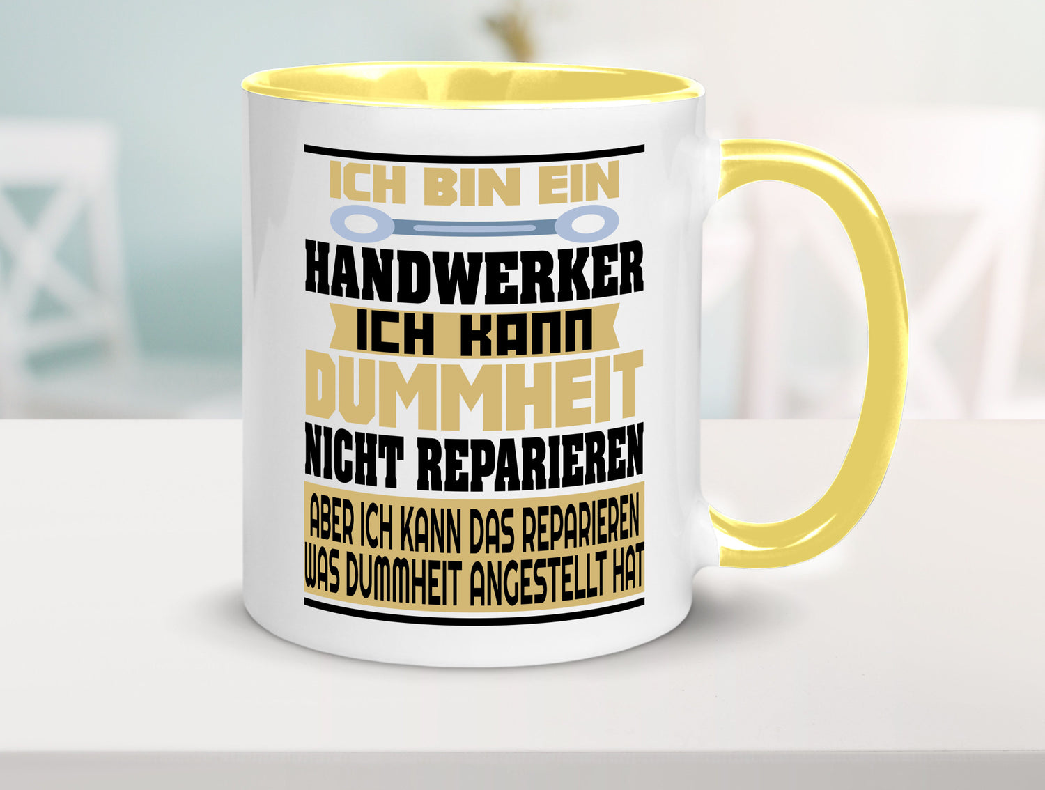 Ich bin Handwerker | Dummheit Schlechte Arbeit lustiger Spruch Geschenk