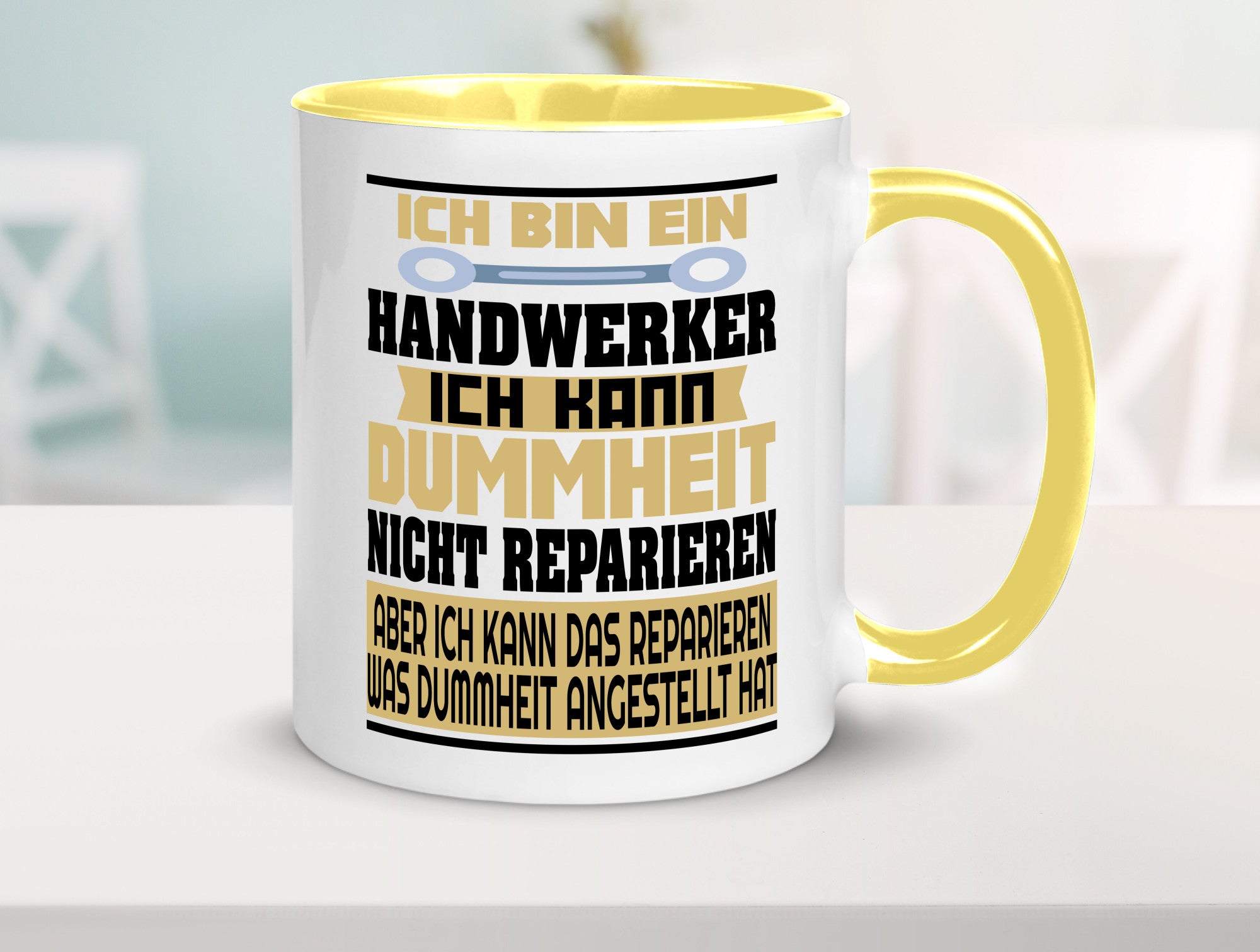 Ich bin Handwerker | Dummheit Schlechte Arbeit lustiger Spruch Geschenk
