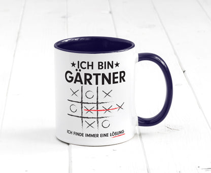 Lösung finden: Gärtner | Gartenbau v2 Geschenk Humor Geschenkidee lustiger