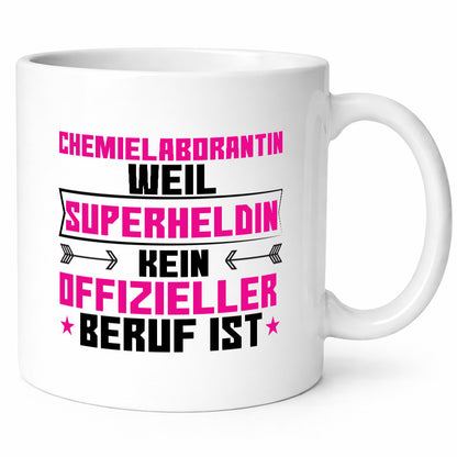 Superheldin Chemielaborantin | Laborantin Chemie lustiger Spruch Geschenk Humor