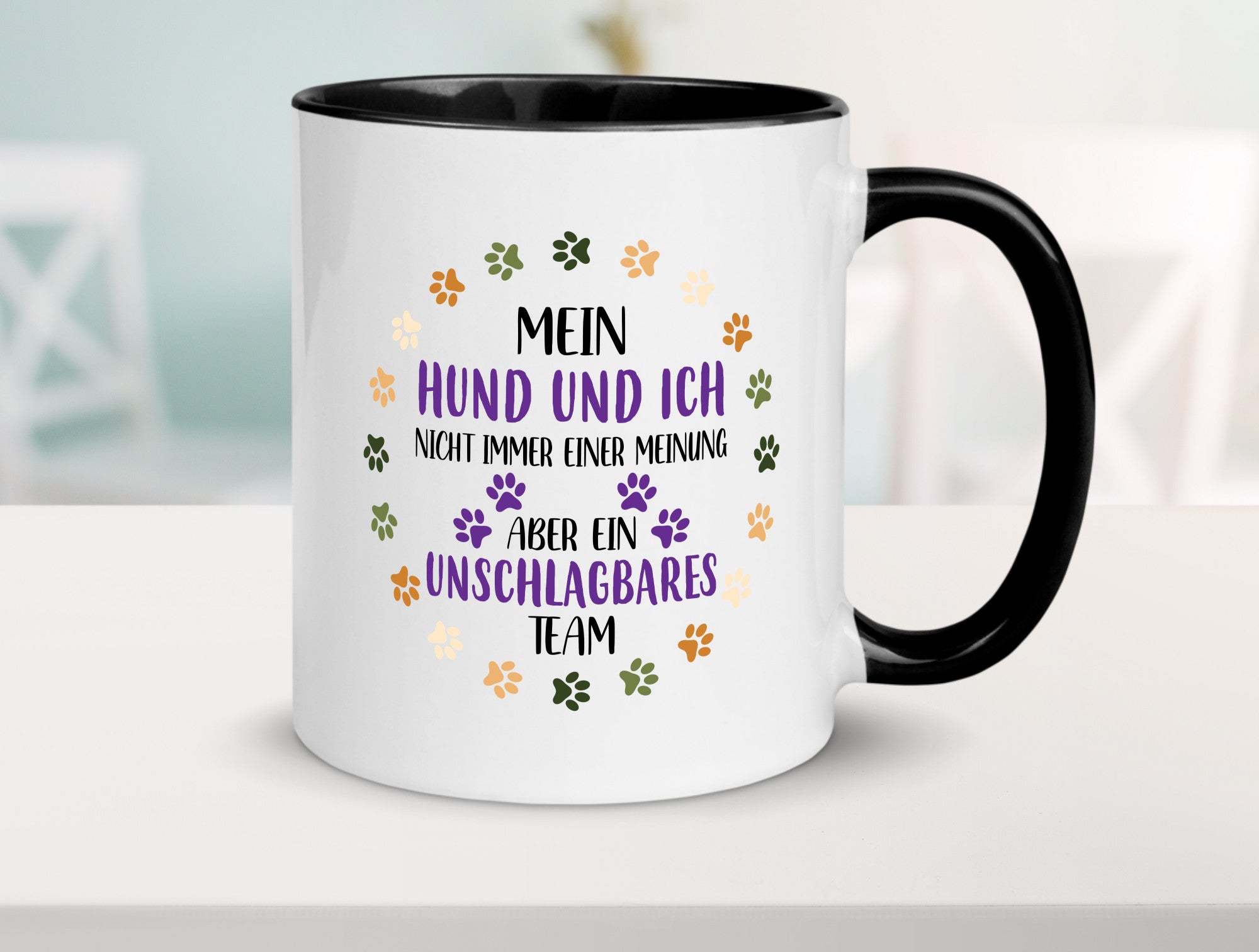 Mein Hund und ich nicht immer einer Meinung | Team Geschenkidee Tierliebhaber