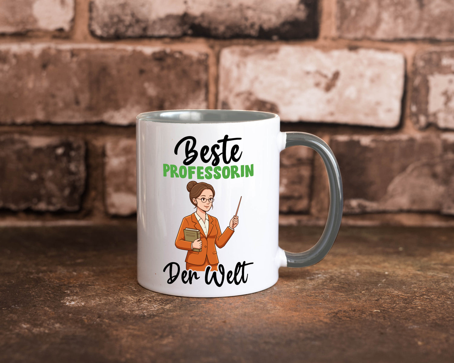 Beste Professorin | Uni Universität v2 Humor Geschenkidee Tasse