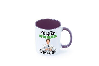 Bester Apotheker | Apotheke Pharmazie v2 Humor Geschenkidee Tasse