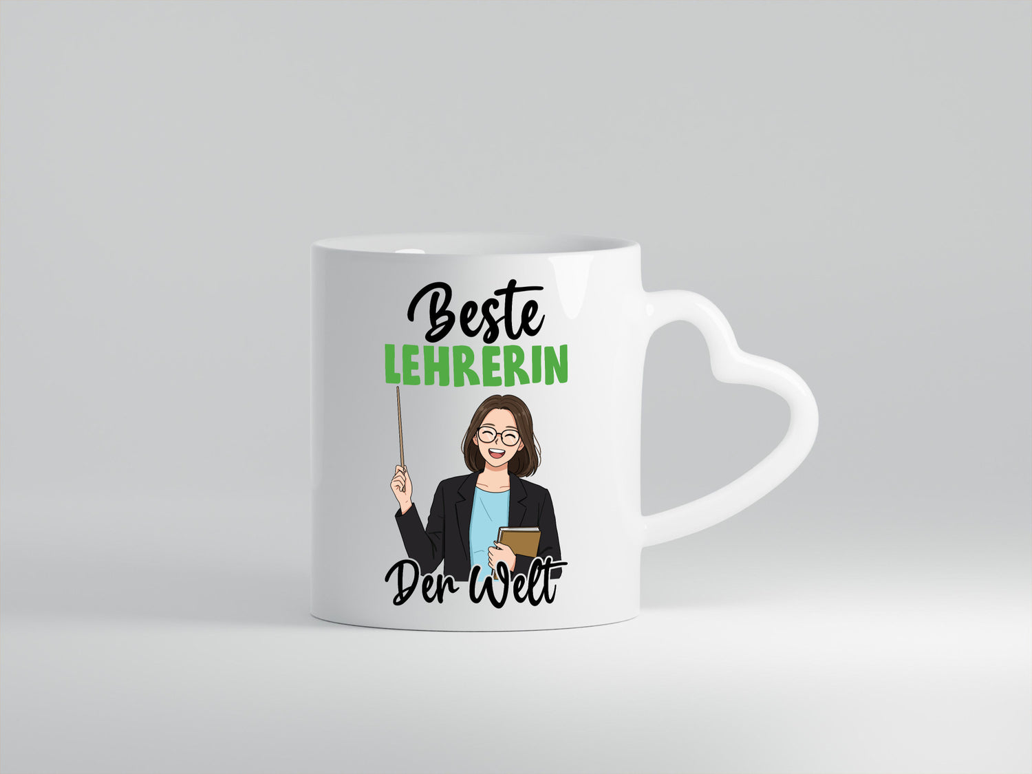 Beste Lehrerin | Schule Beruf Schüler v2 Geschenkidee Arbeit Kollegen Büro