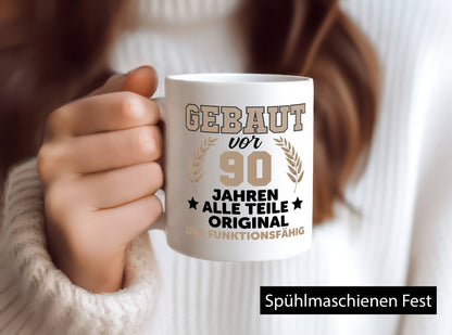 Gebaut vor 90 Jahren | 90. geburtstag Alle teile Orginal lustig Geschenkidee