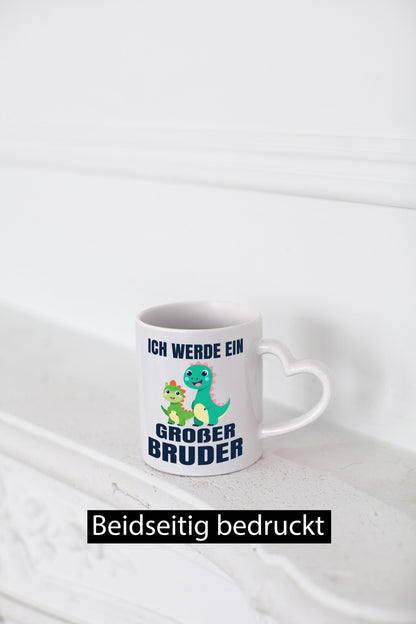 Ich werde großer Bruder | Dino Sohn Junge Geschenk Familie Geschenkidee
