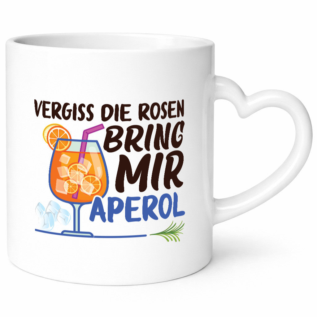 Bring mir Aperol | Rosen Paar Party Geschenkidee Humor Tasse
