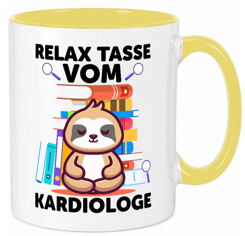 Relax Tasse: Kardiologe | Kardiologie lustiger Spruch Geschenk Humor