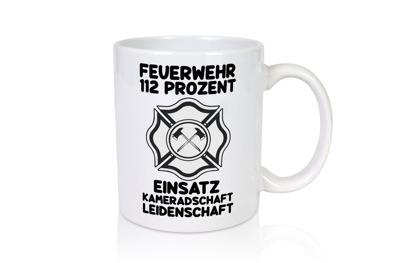 Feuerwehr | 112 Kameradschaft Einsatz Feuerwehrmann lustiger Spruch Geschenk