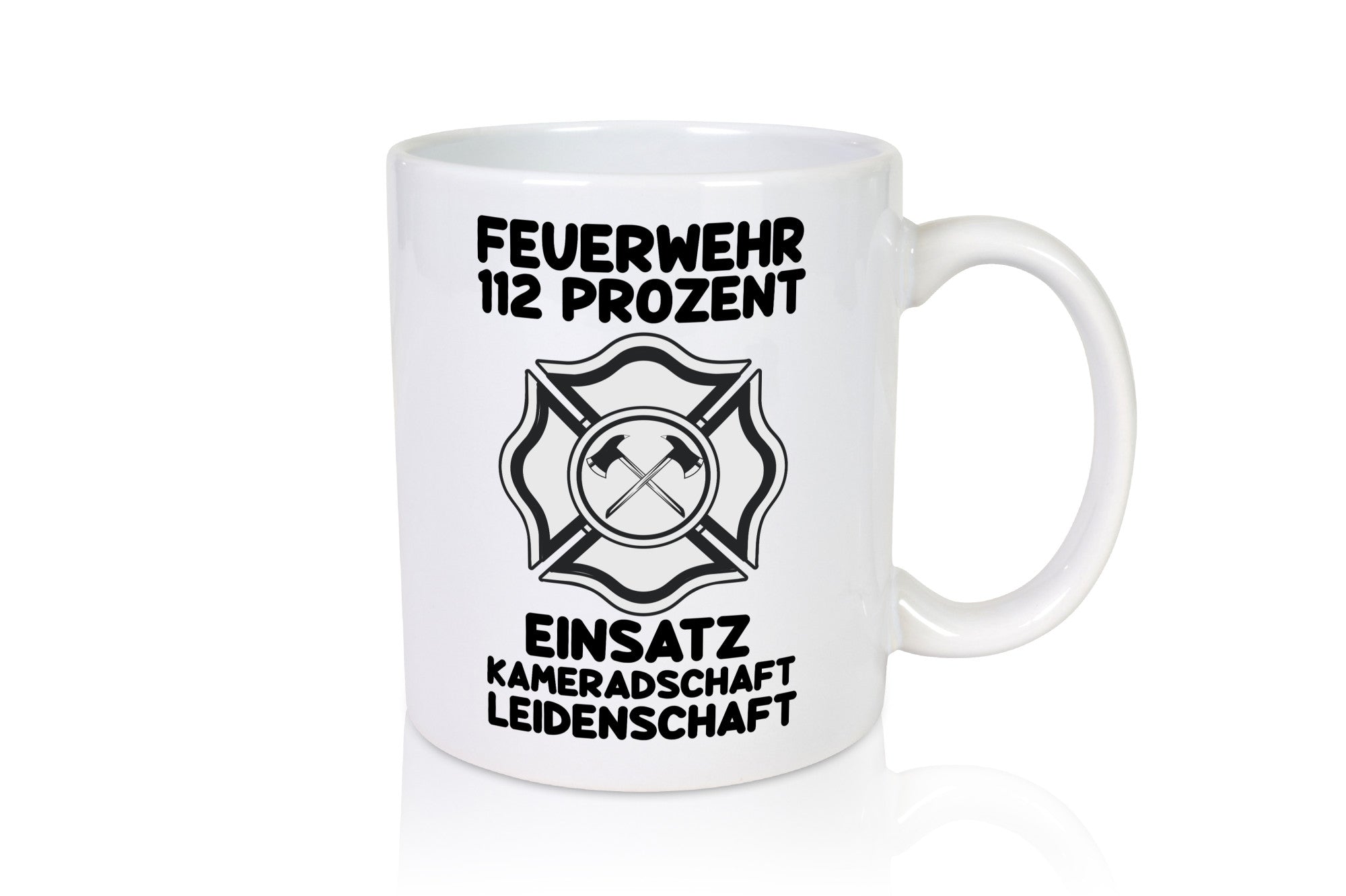 Feuerwehr | 112 Kameradschaft Einsatz Feuerwehrmann lustiger Spruch Geschenk