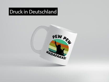 Pew Madafakas! lustiger Spruch Geschenk Humor Geschenkidee Tasse