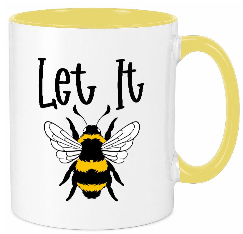 let it bee | bienenliebhaber Imker Bienenvolk Honig Humor Geschenkidee Tasse