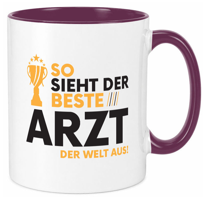 Der Weltbeste Arzt | Medizin Doktor Facharzt lustiger Spruch Geschenk Humor Tasse