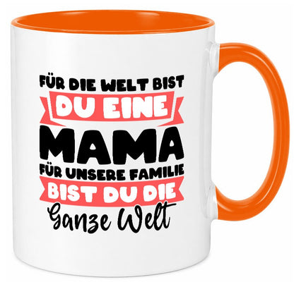 Beste mama der Welt vl5 lustig Familie Geschenkidee Geschenk Tasse