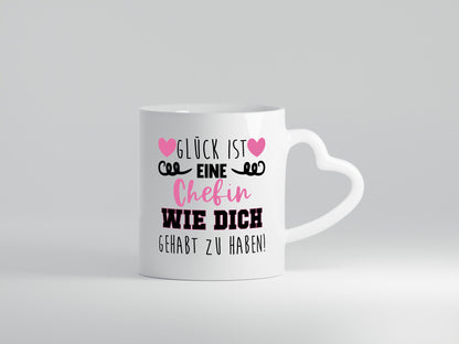 Glück ist eine Chefin wie dich gehabt zu haben | Chef Geschenkidee Arbeit