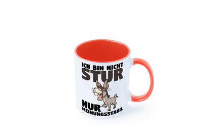 Sturer Esel | Sturkopf Tasse Dickkopf Spruch Humor lustiger Geschenk