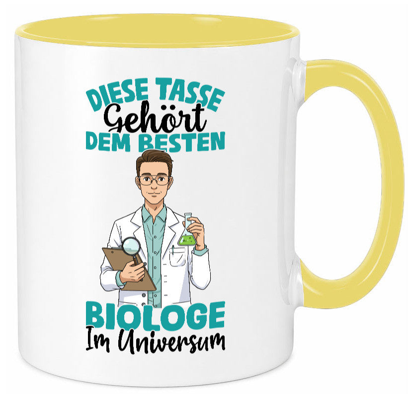Im Universum: Biologe | Biologie Naturforscher Humor Geschenkidee Tasse