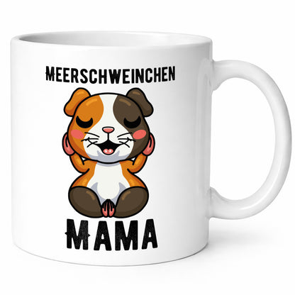 Meerschweinchen Mama Geschenkidee Familie Humor Tasse