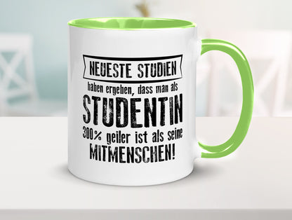 Neuste Studien: Studentin | Uni Studium Universität Geschenk Humor Geschenkidee